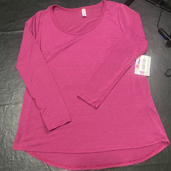 NWT LulaRoe Lynne Long Sleeve Top (M) - Picture 3 of 6